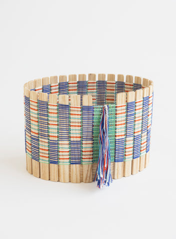 Wood Weft Basket (Small)
