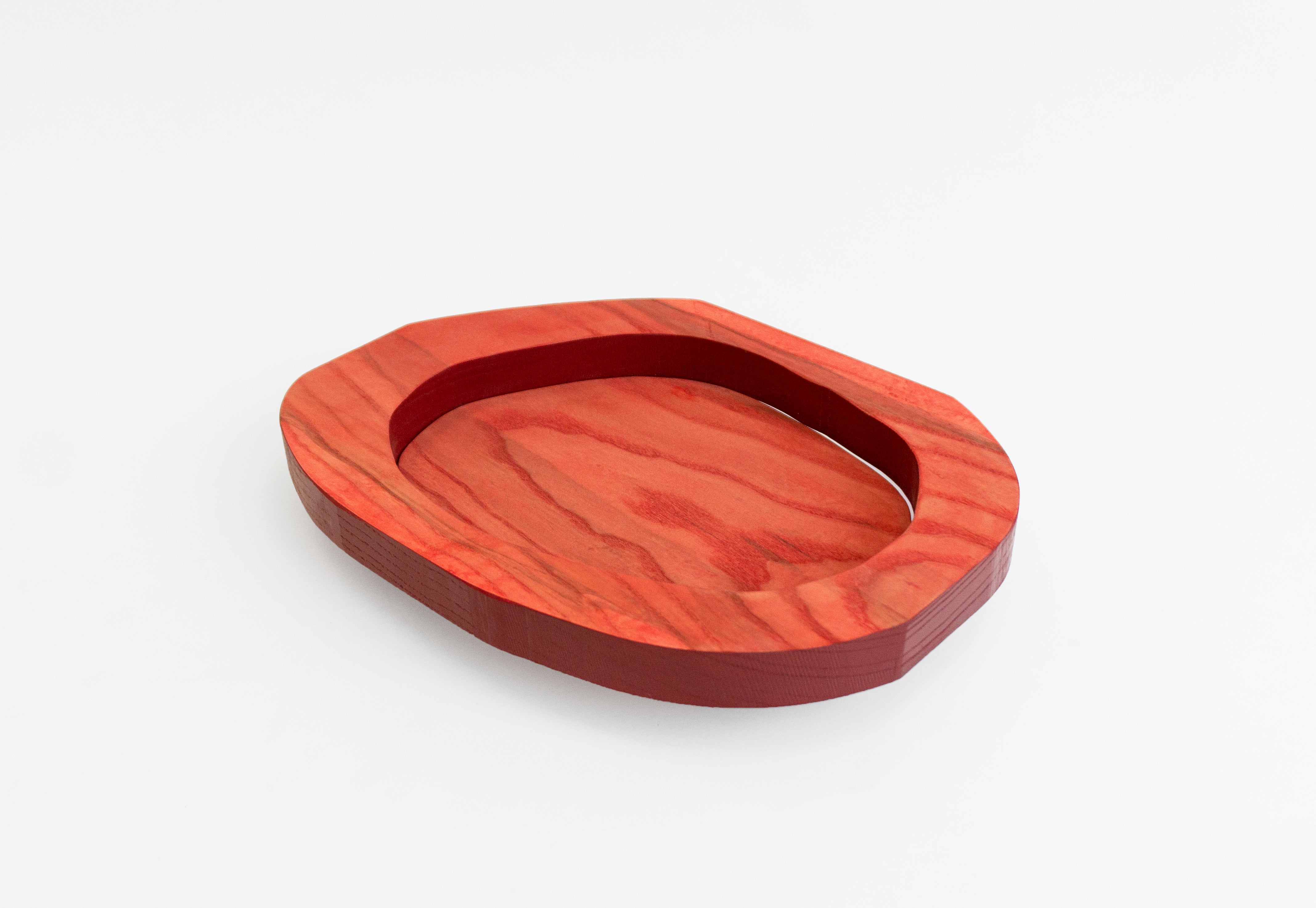 Bandsaw Bowl in Red