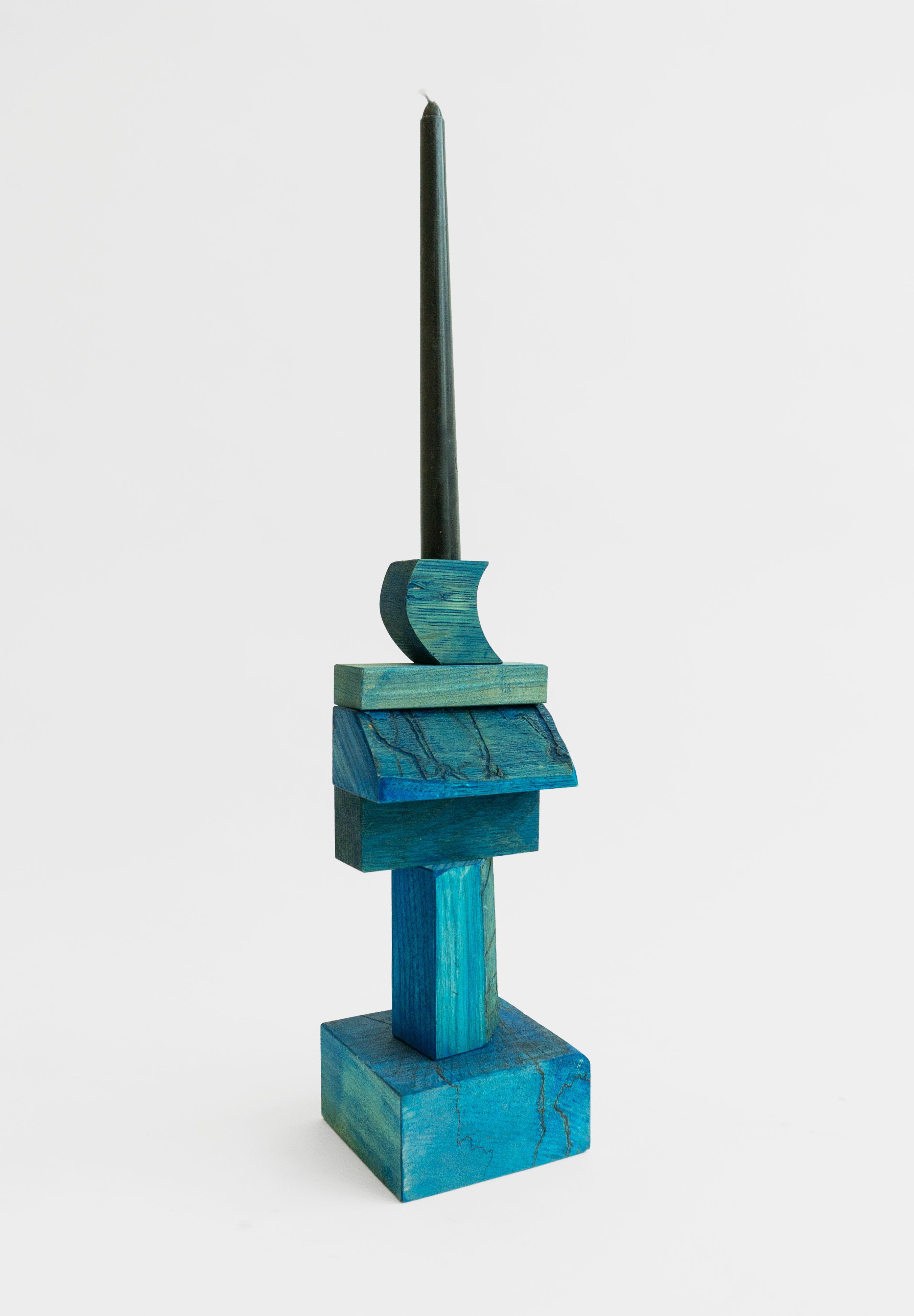 Stack Candlestick in Blue